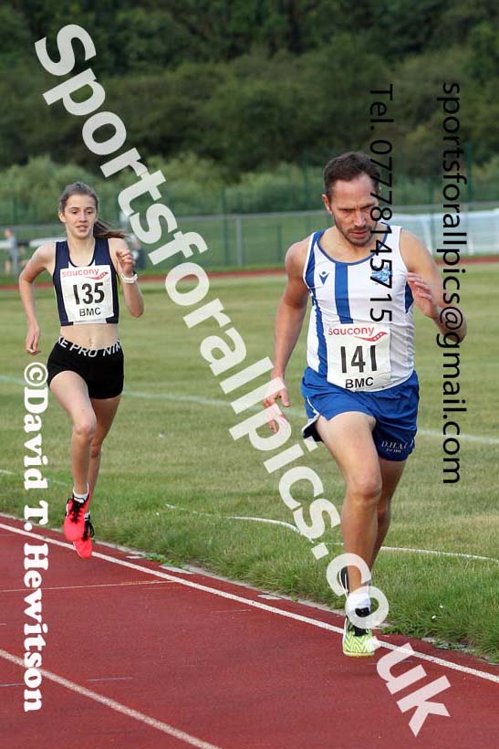 BMC 800 metes, Chester le Street, August 9th. Photo: David T. Hewitson/Sports for All Pics